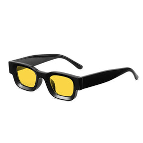 Óculos Vintage - Sol Óticas JS PRETO | AMARELO 